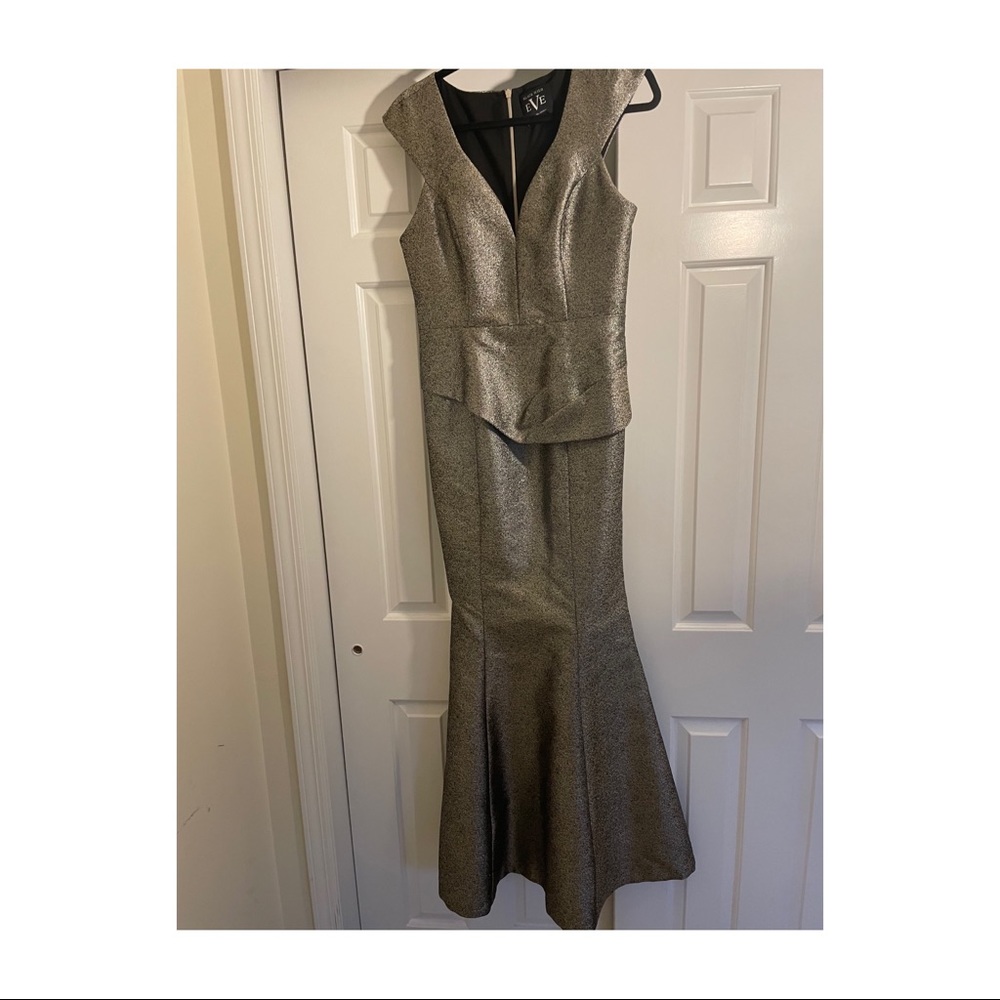 Silver dress